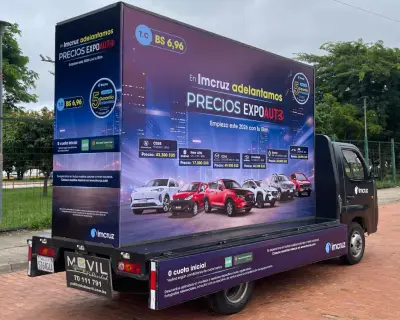 Publicidad movil mallas publicitarias